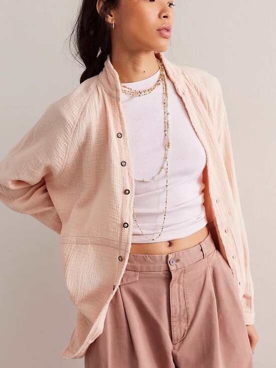 We The Free Tops - We The Free Summer Daydream Lagen Look Buttin Down. Size Xl